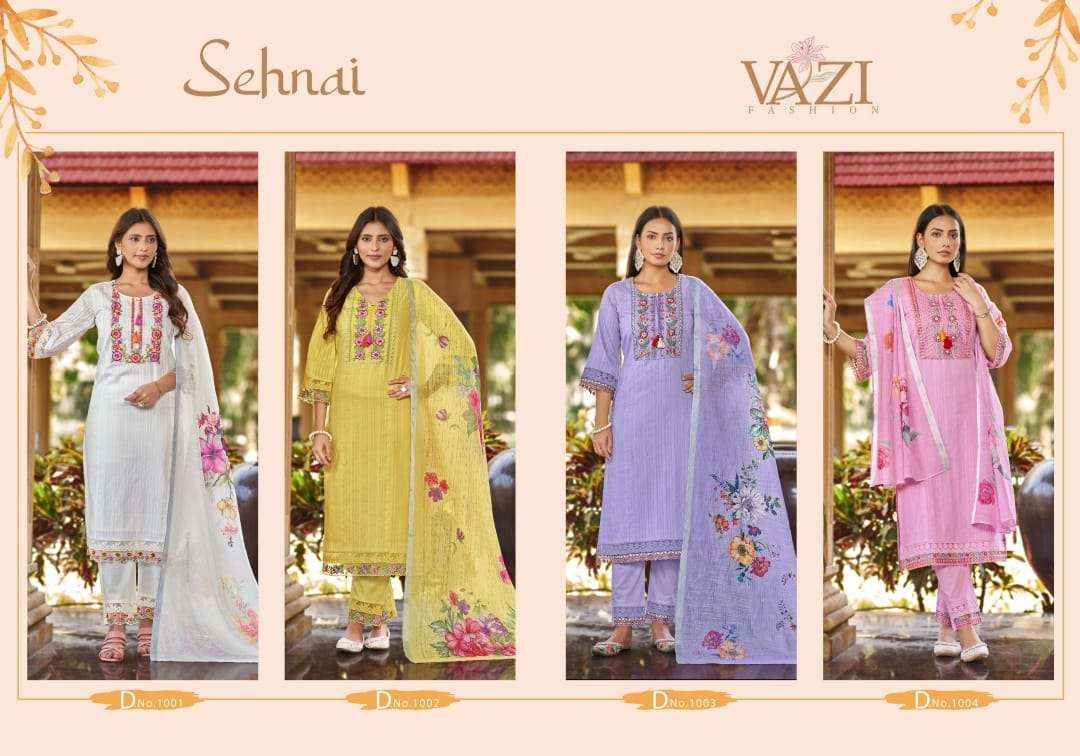 VAZI Sehnai Cotton Kurti Combo 4 pcs Catalogue