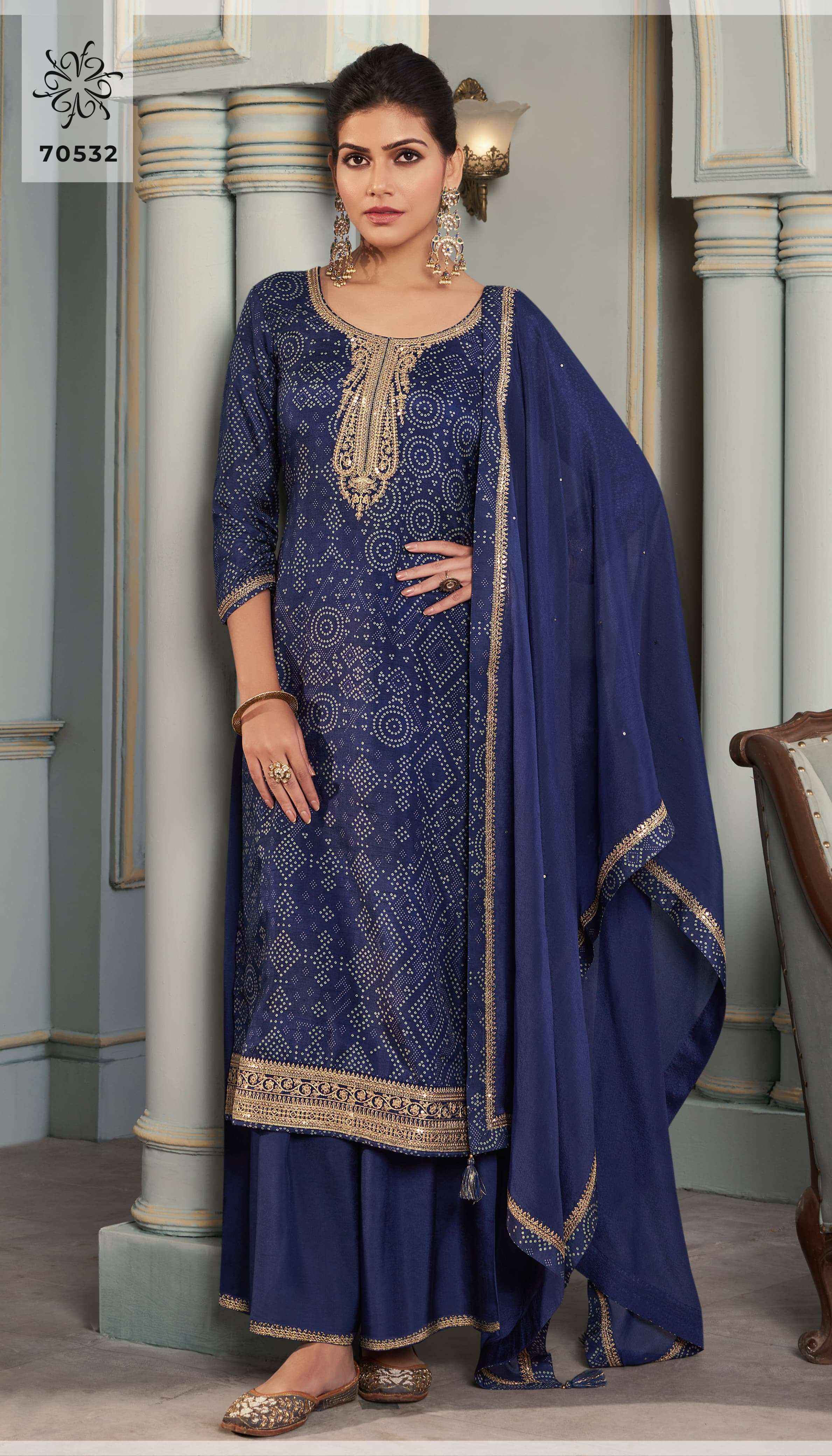 Vinay Fashion Kuleesh Stuti Silk Dress Material 4 pcs Catalogue