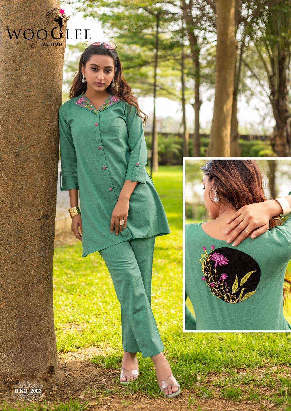 Wooglee Zeel Cotton Co Ord Set 6 pcs Catalogue