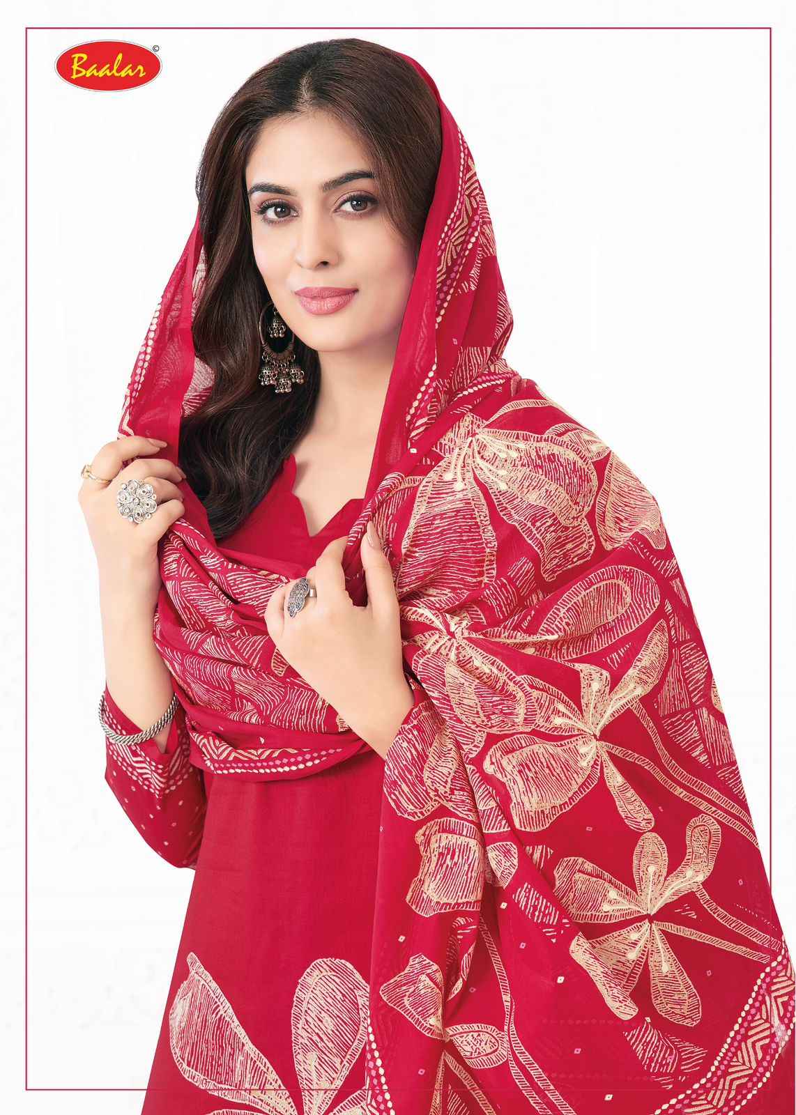 Baalar Pashmina Vol 4 Lawn Cotton Dress Material 10 pcs Catalogue