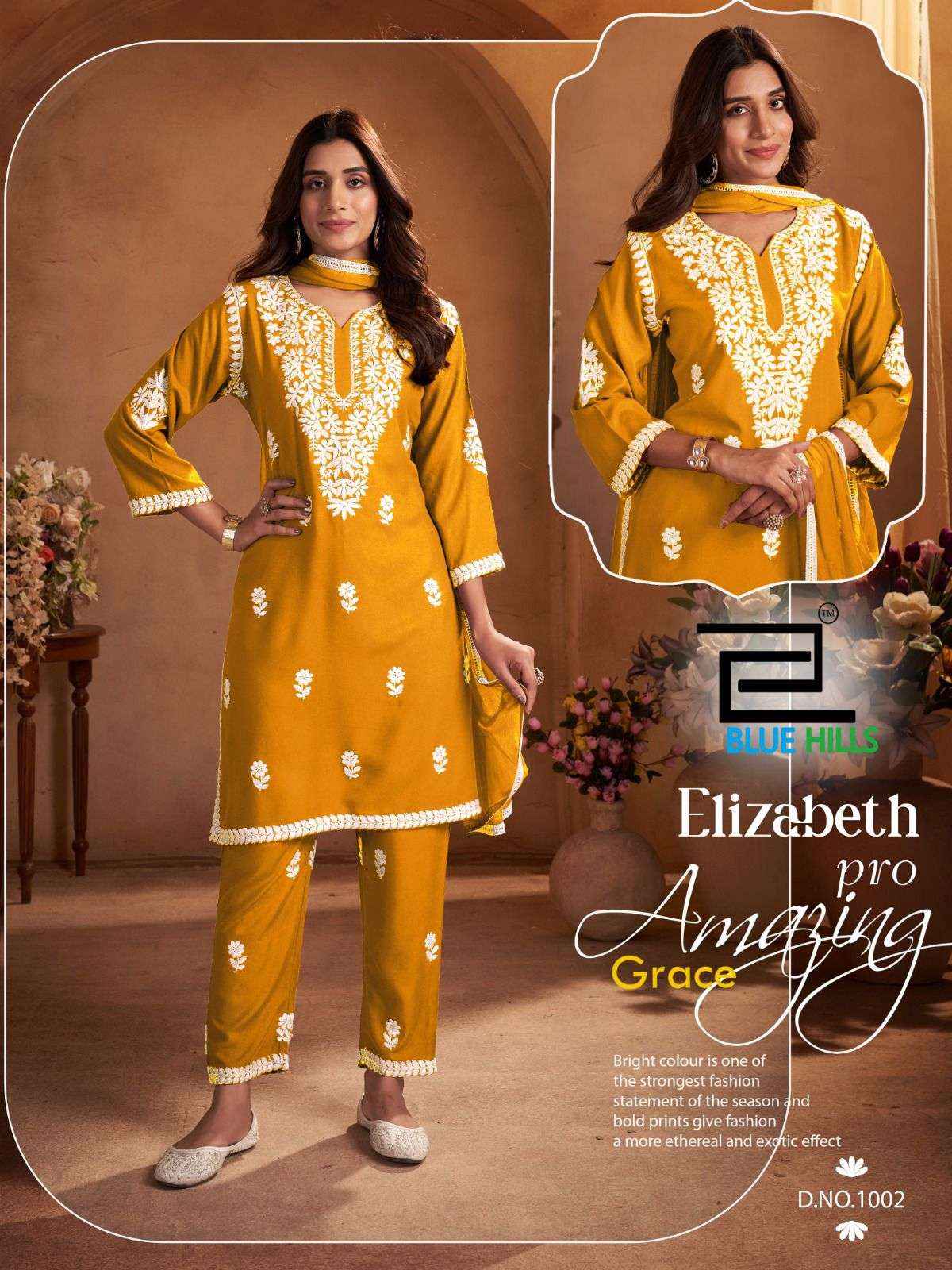 Blue Hills Elizabeth Pro Rayon Kurti Combo 4 pcs Catalogue