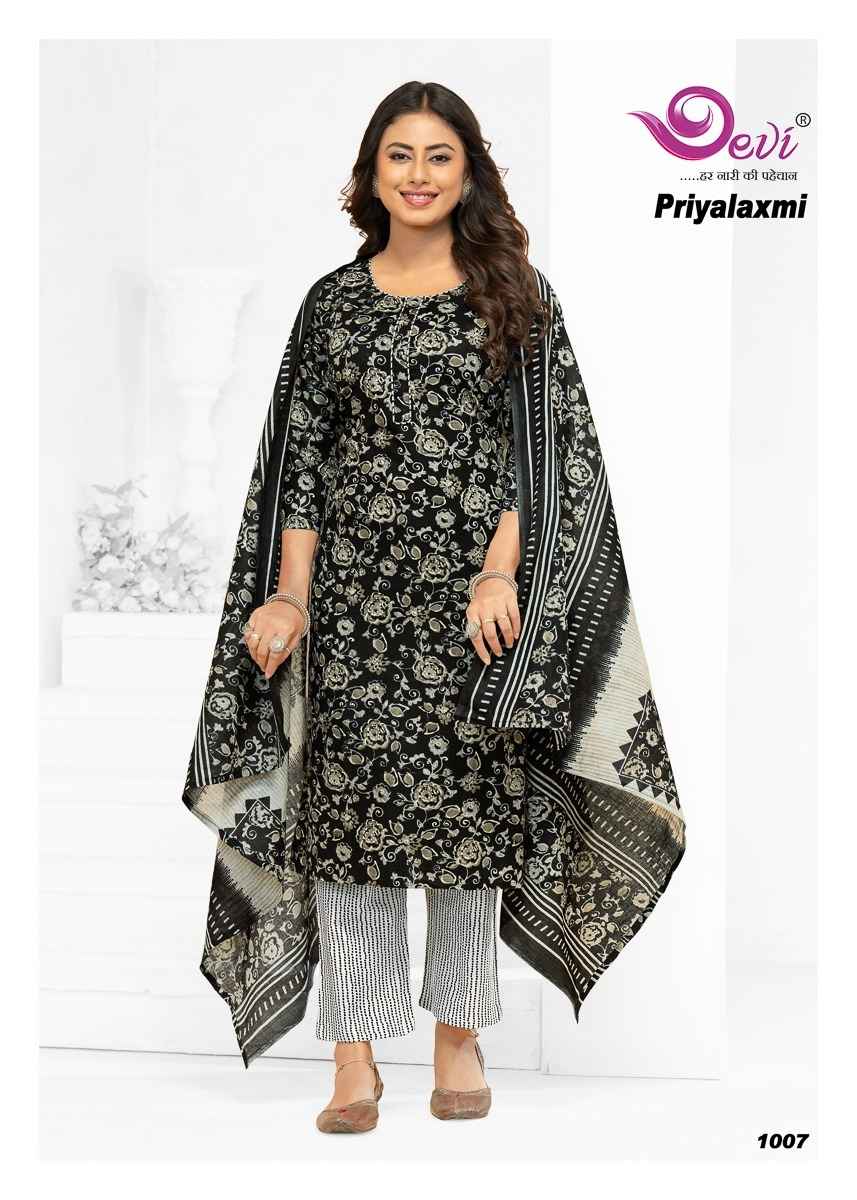 Devi Priyalaxmi Vol 1 Readymade Cotton Dress 12 pcs Catalogue