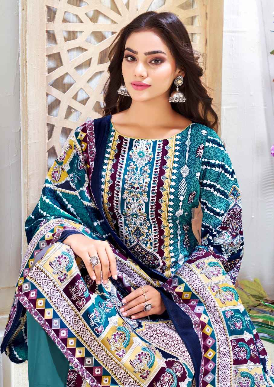 Ganesh Ji Dilshad Vol 2 Soft Cotton Dress Material 8 pcs Catalogue