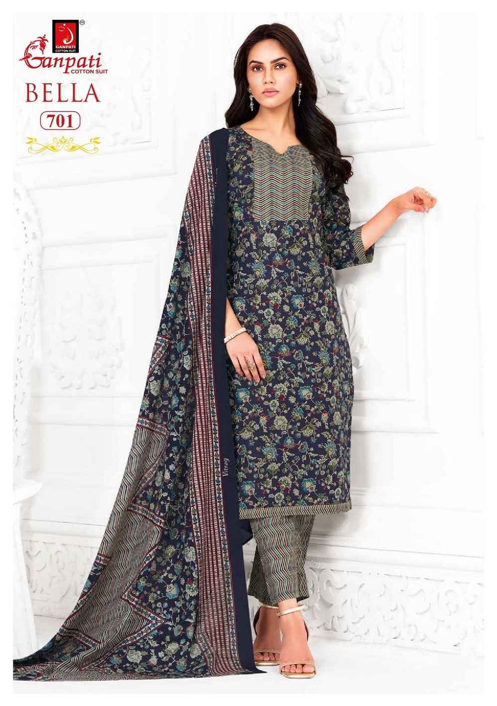 Ganpati Bella Patiyala Vol 7 Readymade Cotton Dress 15 pcs Catalogue