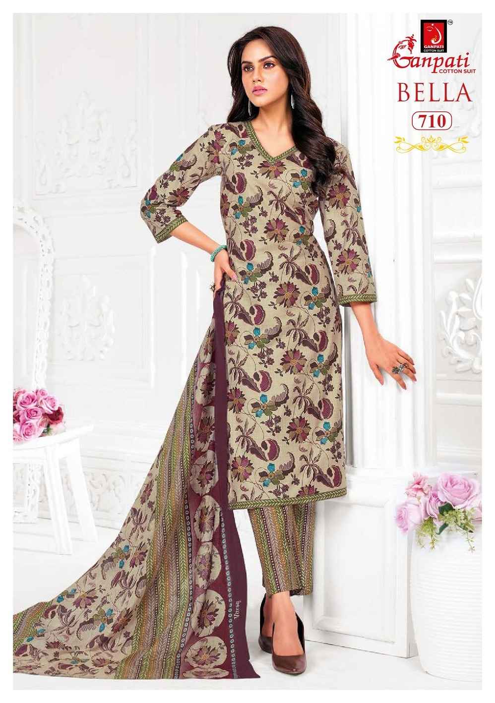 Ganpati Bella Patiyala Vol 7 Readymade Cotton Dress 15 pcs Catalogue