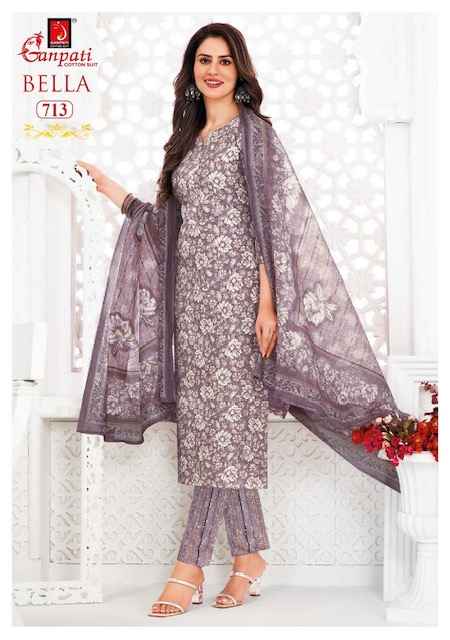 Ganpati Bella Patiyala Vol 7 Readymade Cotton Dress 15 pcs Catalogue