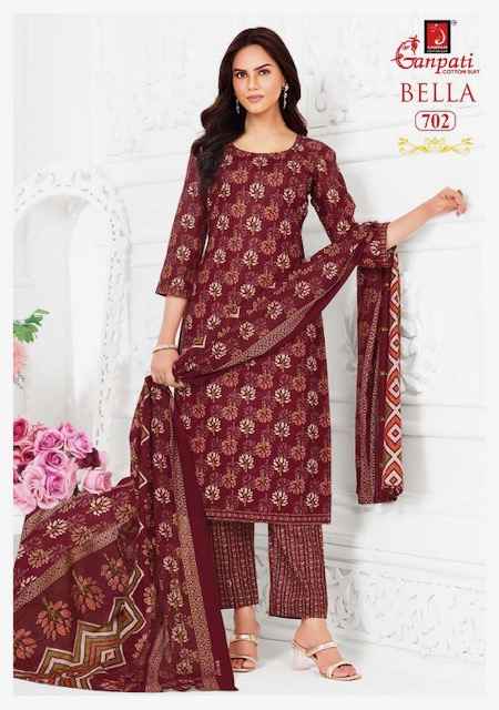 Ganpati Bella Patiyala Vol 7 Readymade Cotton Dress 15 pcs Catalogue