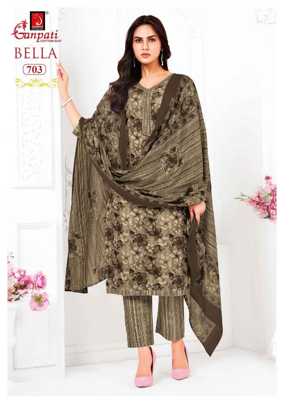 Ganpati Bella Patiyala Vol 7 Readymade Cotton Dress 15 pcs Catalogue