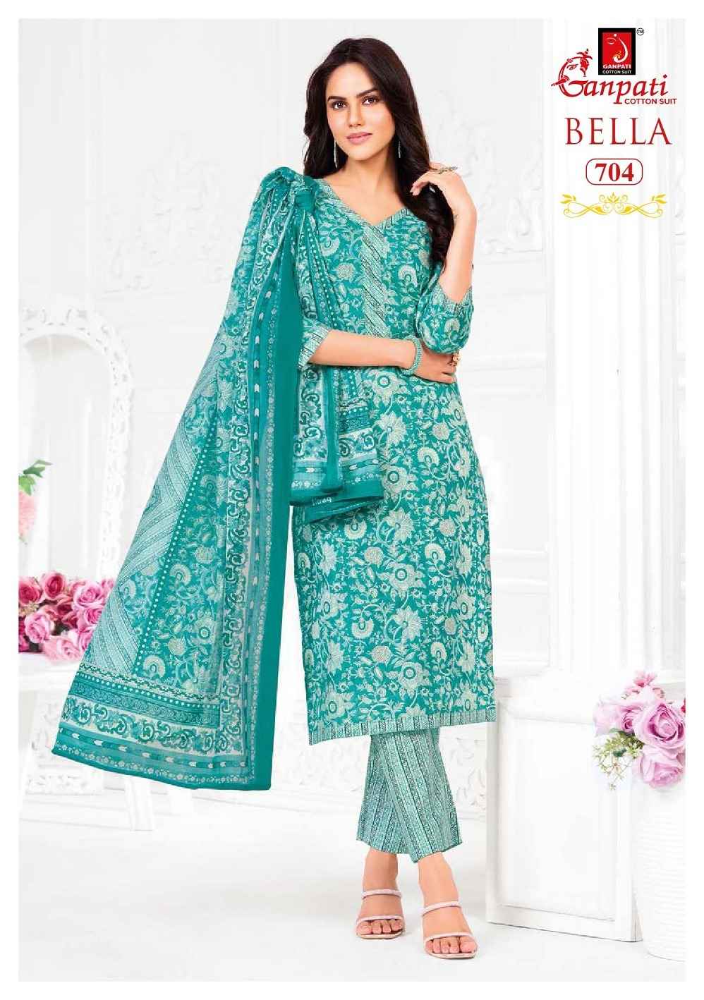 Ganpati Bella Patiyala Vol 7 Readymade Cotton Dress 15 pcs Catalogue