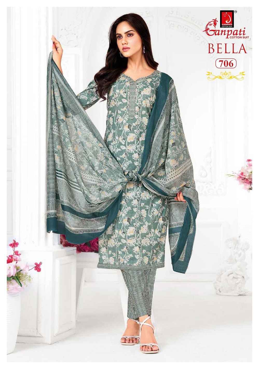 Ganpati Bella Patiyala Vol 7 Readymade Cotton Dress 15 pcs Catalogue