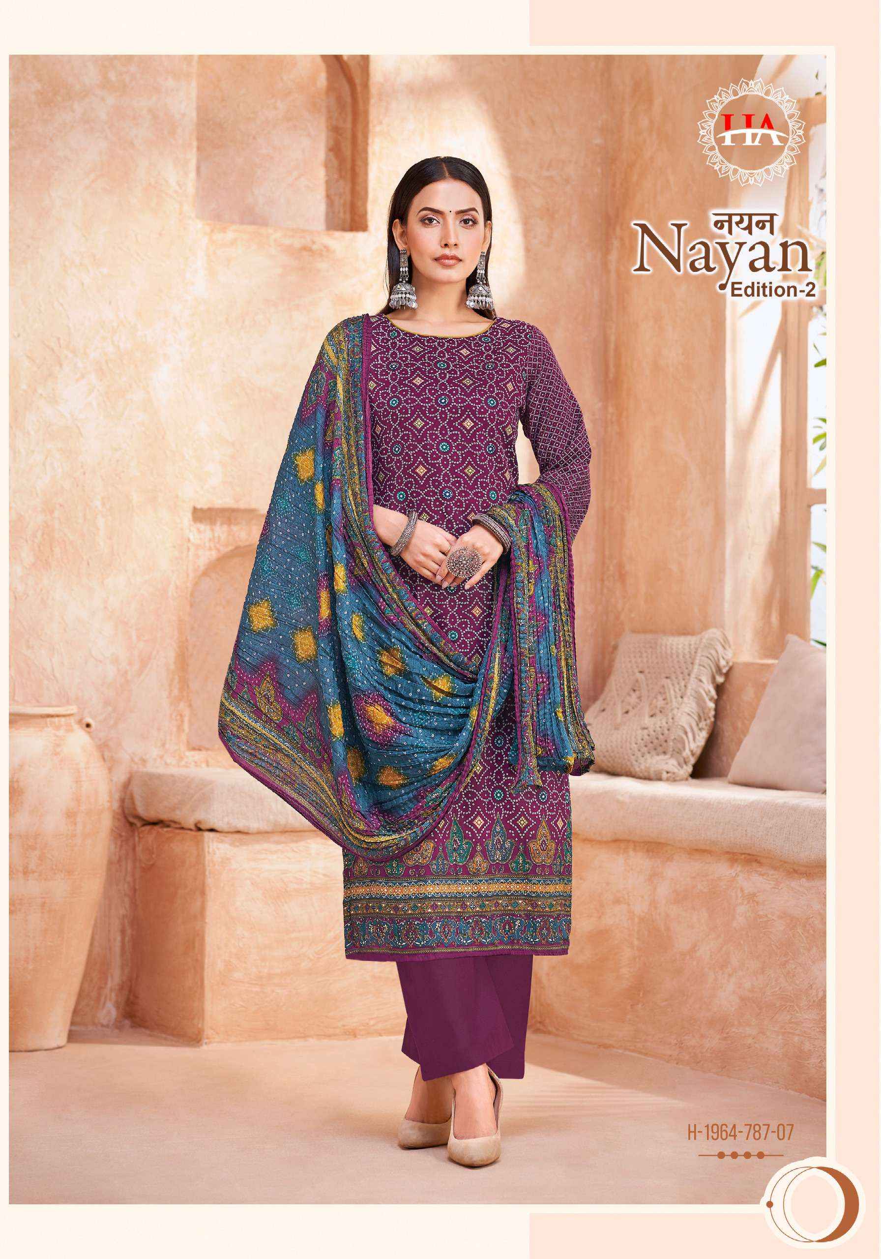 Harshit Fashion Hub Nayan Edition 2 Jam Cotton Dress Material 8 pcs Catalogue