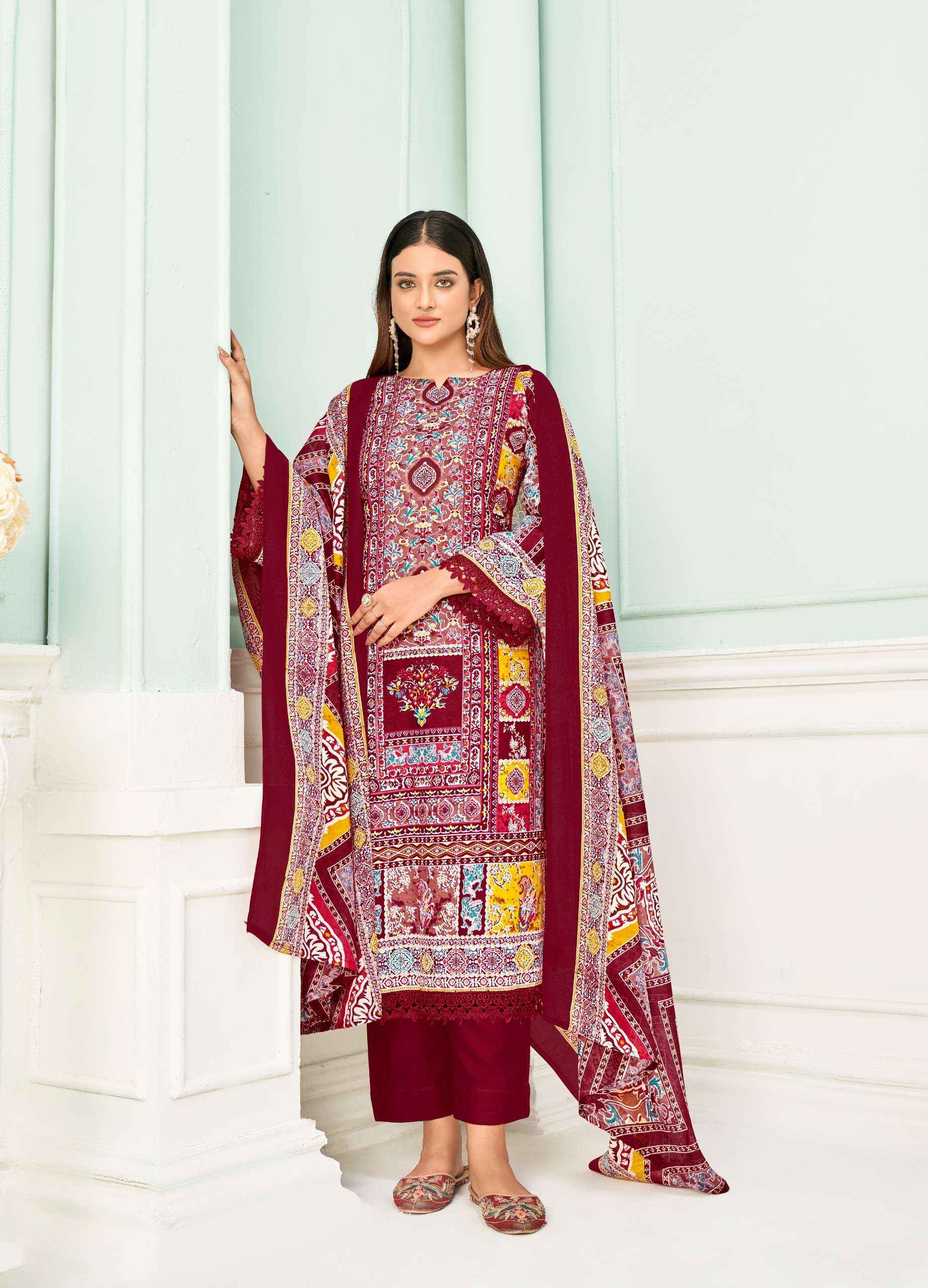 Jash Qurbat Vol 5 Cotton Dress Material 8 pcs Catalogue