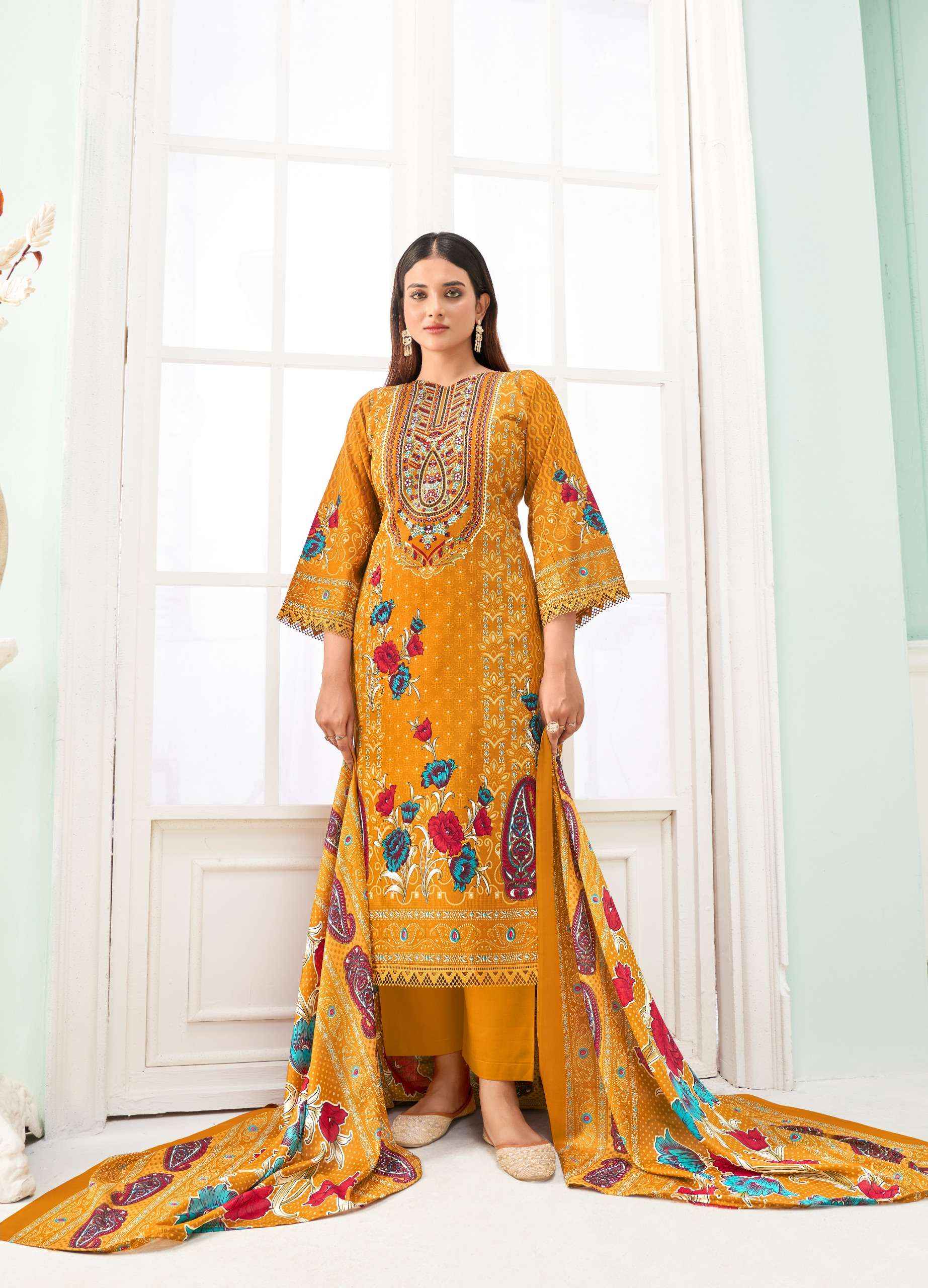 Jash Qurbat Vol 5 Cotton Dress Material 8 pcs Catalogue