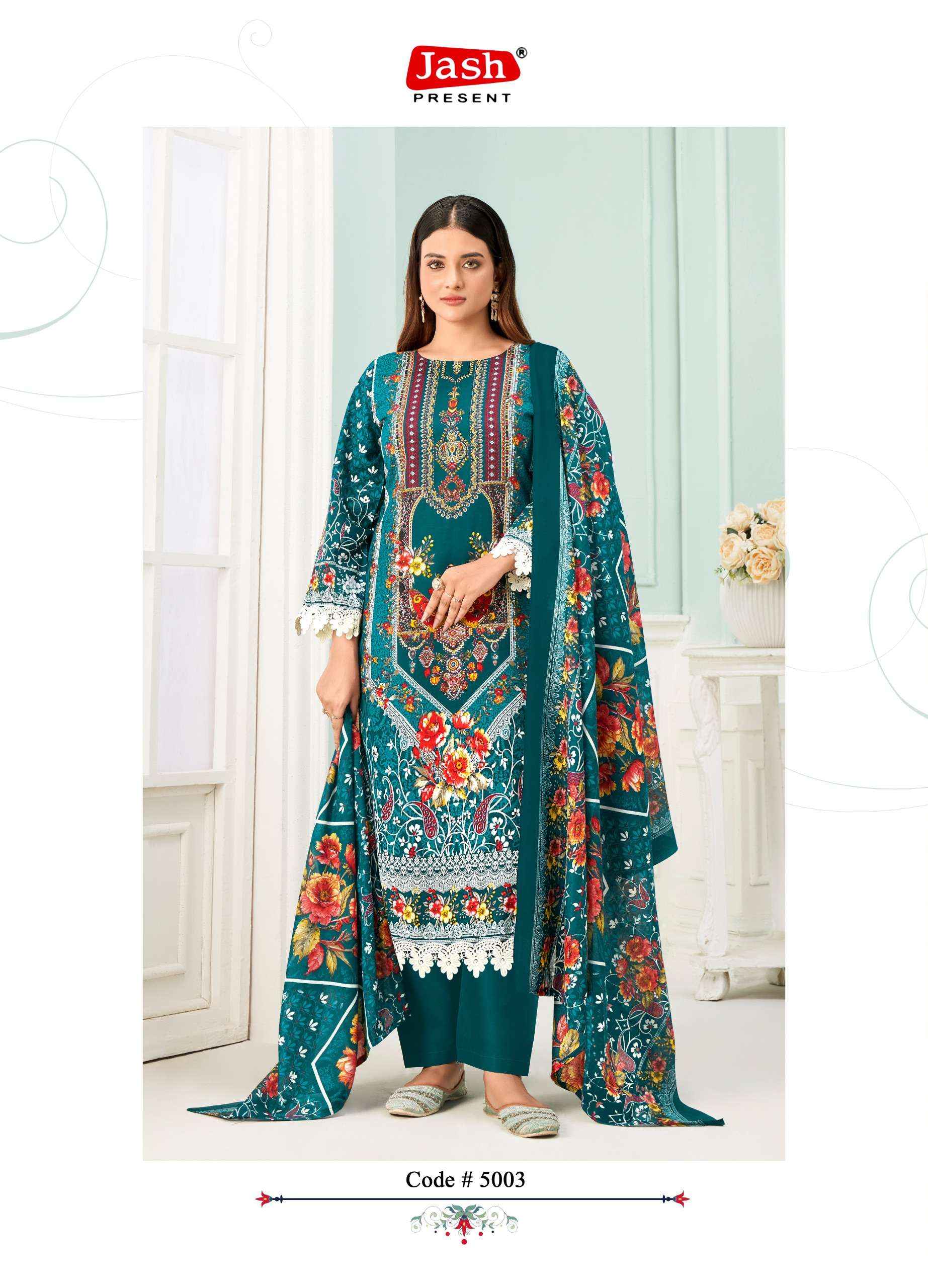 Jash Qurbat Vol 5 Cotton Dress Material 8 pcs Catalogue