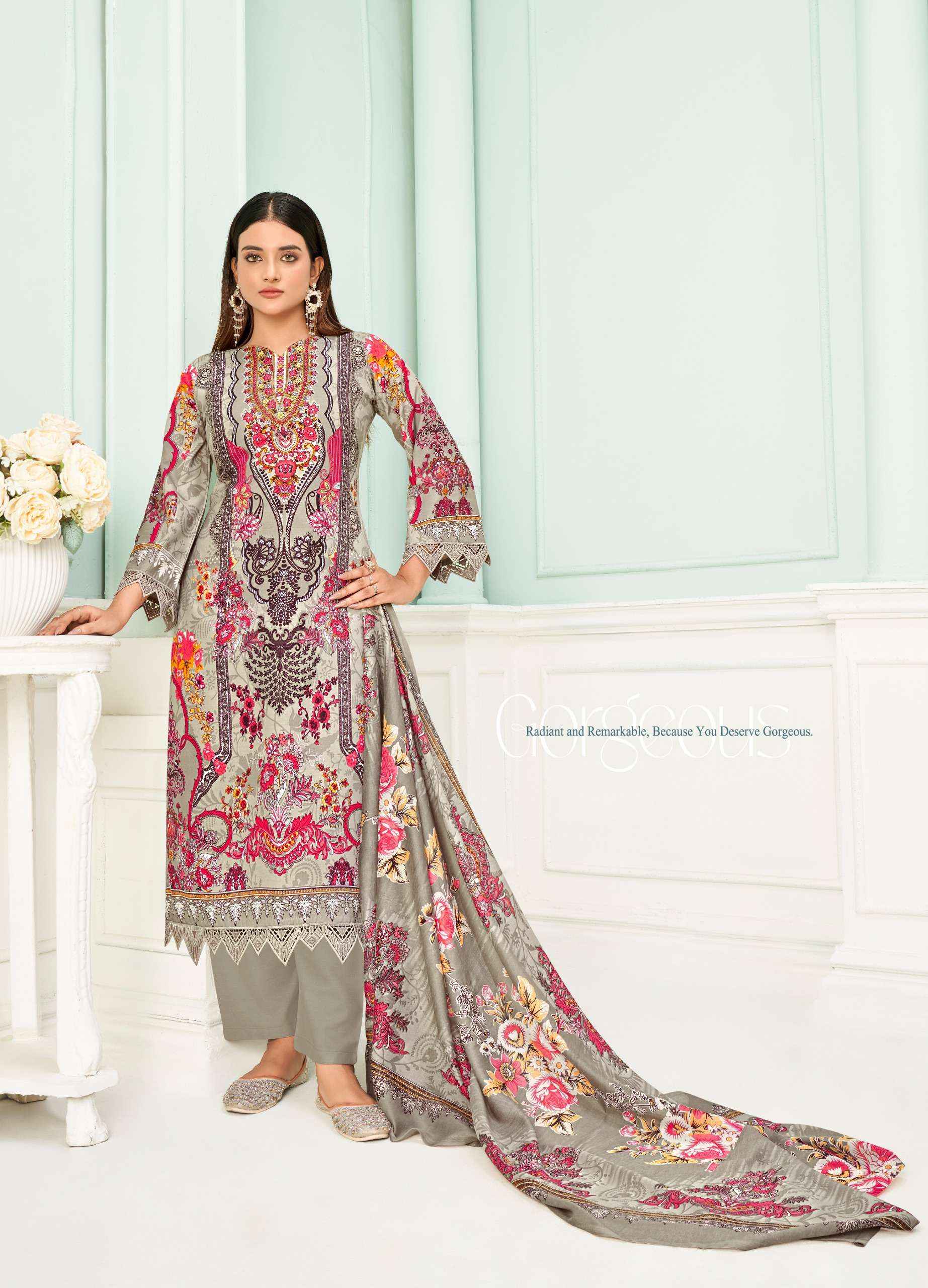 Jash Qurbat Vol 5 Cotton Dress Material 8 pcs Catalogue