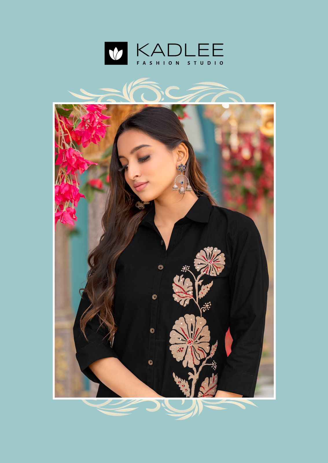 Kadlee Pehchan Rayon Kurti With Bottom 6 pcs Catalogue