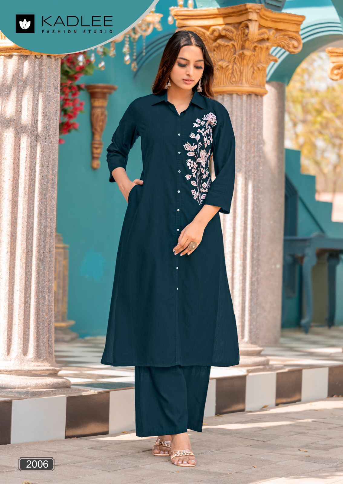 Kadlee Pehchan Rayon Kurti With Bottom 6 pcs Catalogue