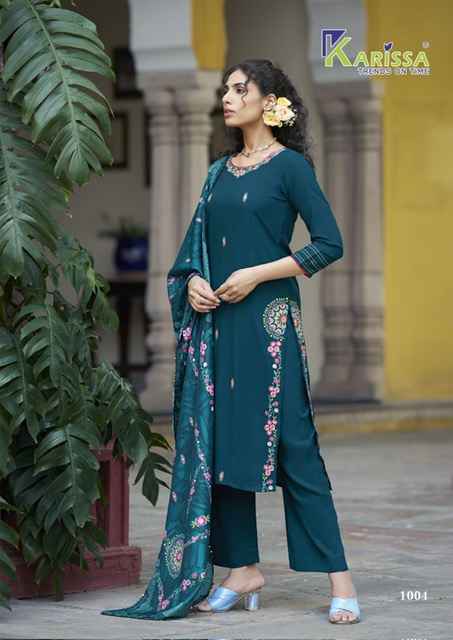 Karissa Aastha Liva Rayon Kurti Combo 4 pcs Catalogue