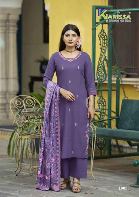 Karissa Aastha Liva Rayon Kurti Combo 4 pcs Catalogue