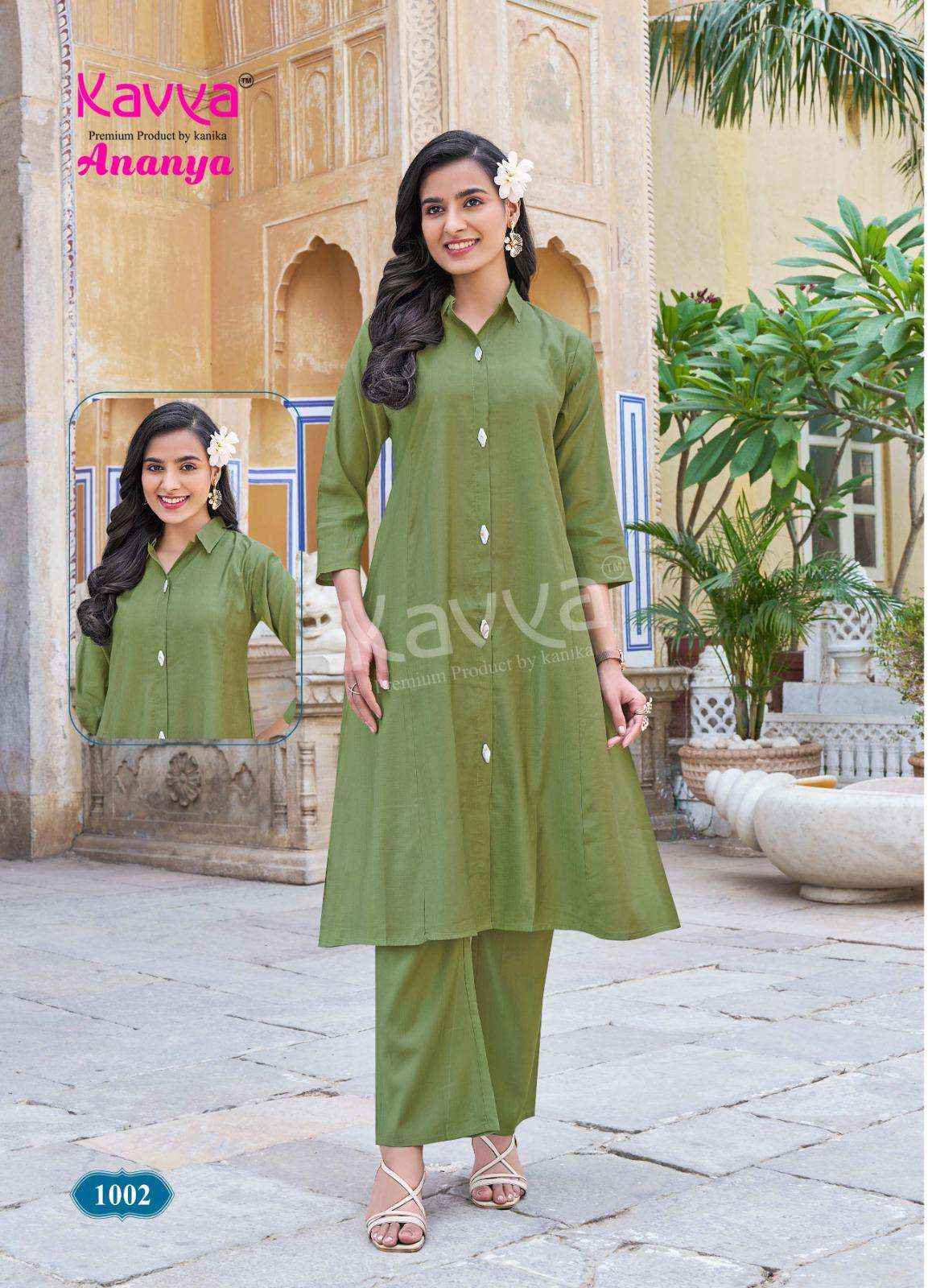 Kaya Ananya Vol 1 Vatican Co Ord Set 10 pcs Catalogue
