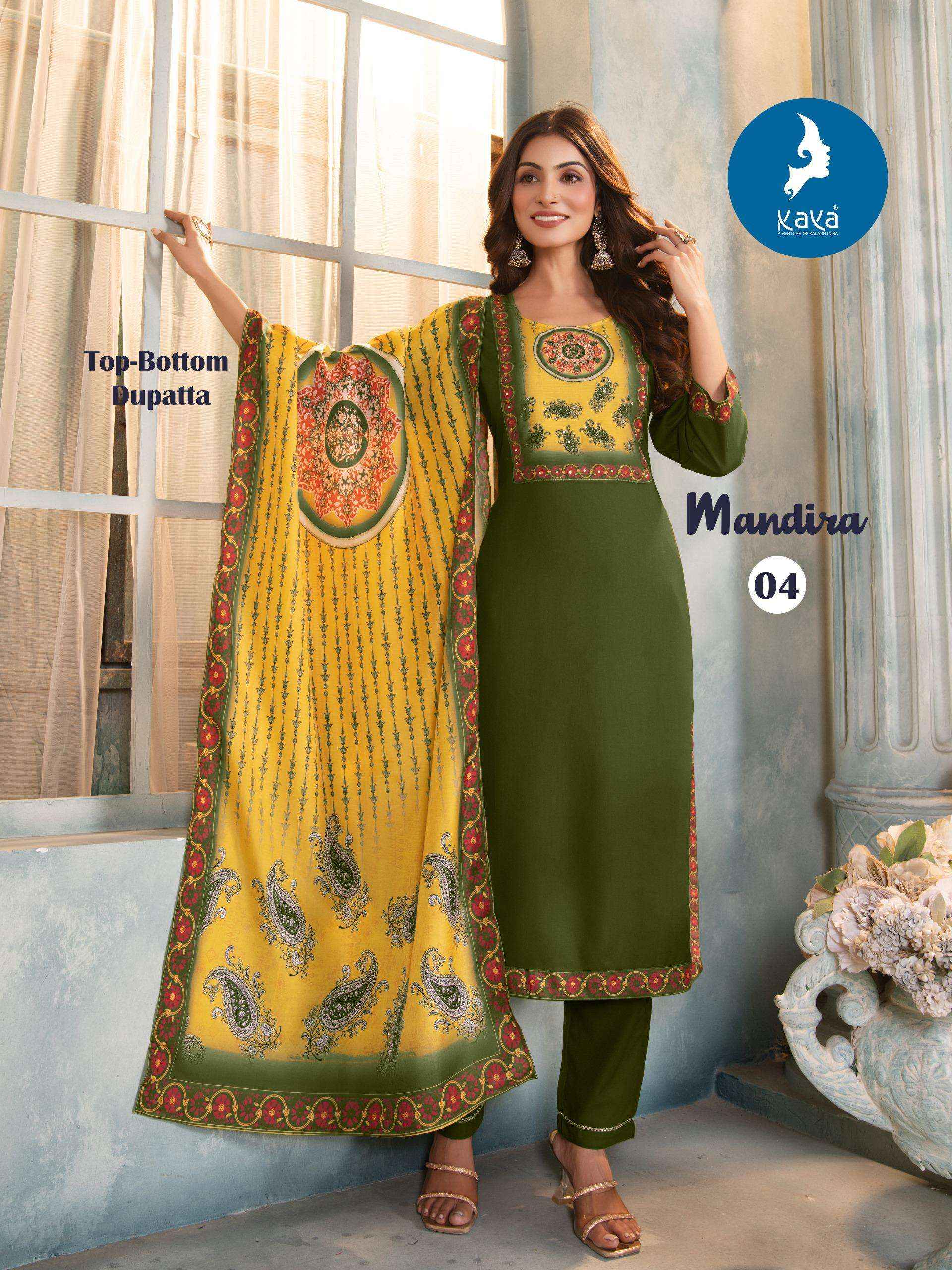Kaya Mandira Rayon Kurti Combo 6 pcs Catalogue