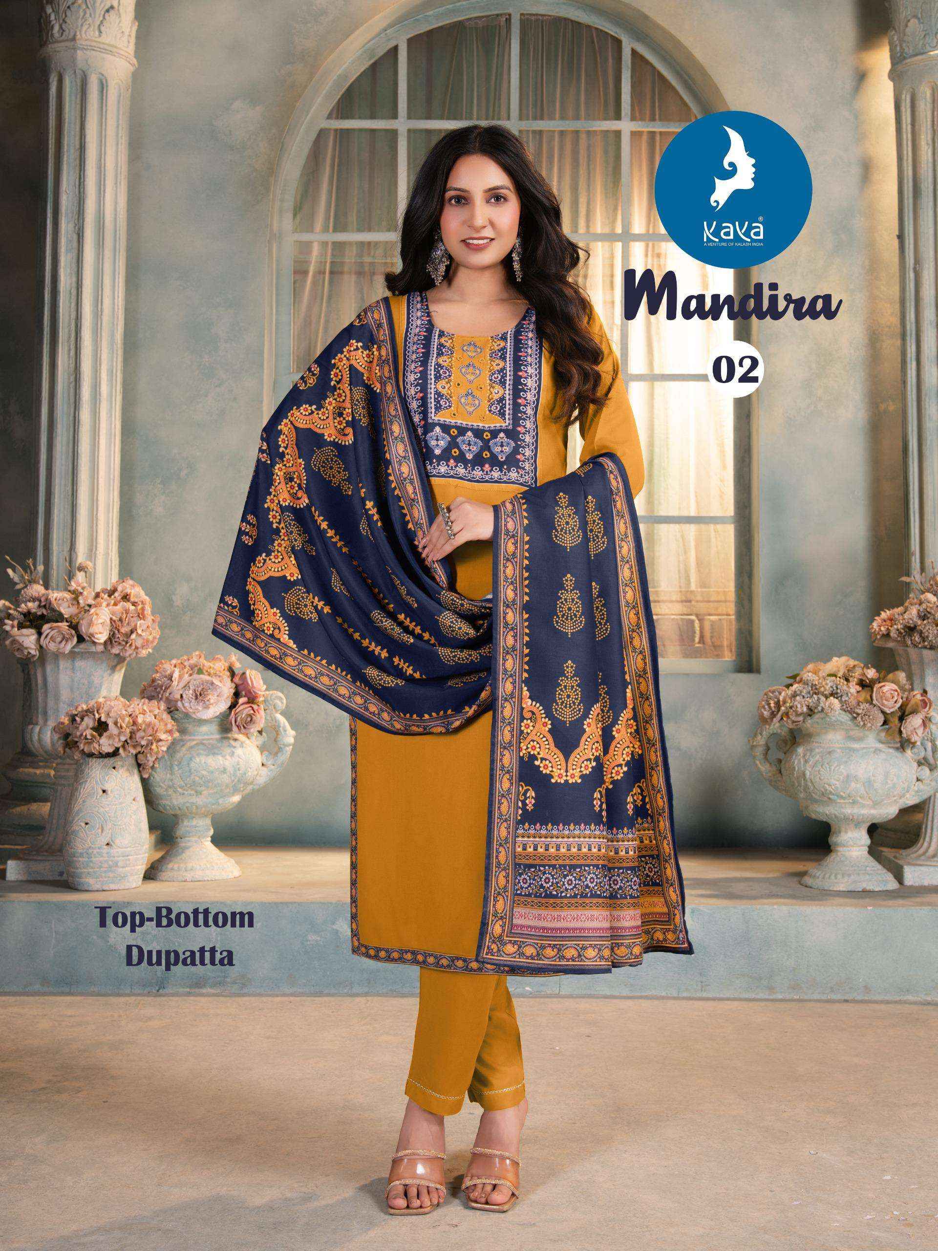 Kaya Mandira Rayon Kurti Combo 6 pcs Catalogue