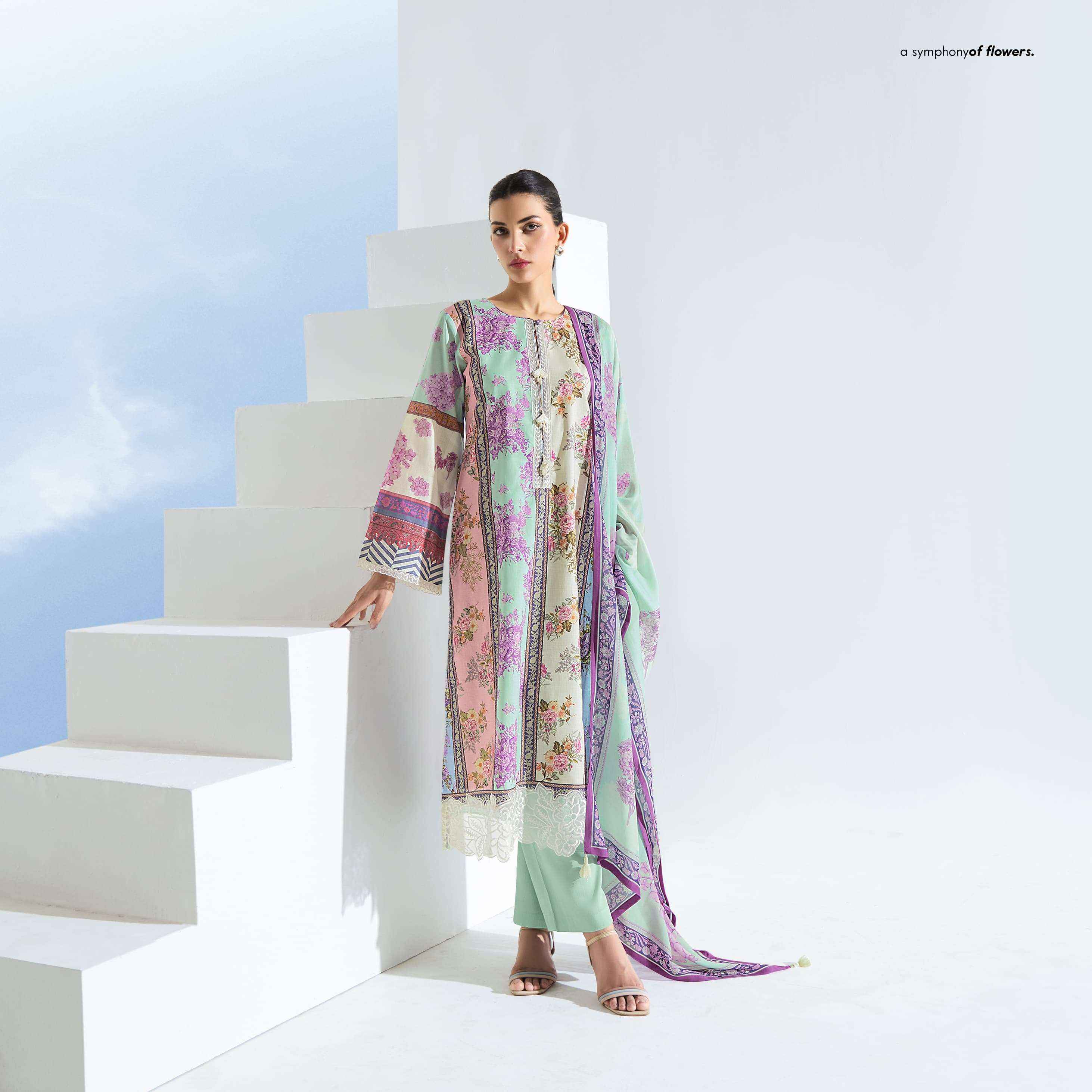 Kimora Sohni Rhythm Vol 26 Lawn Cotton Dress Material 4 pcs Catalogue