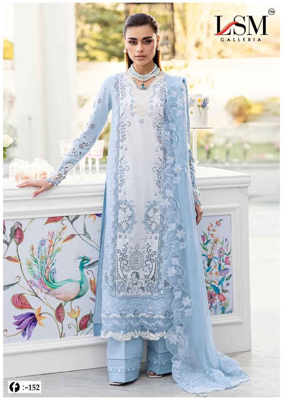 LSM Galleria Firdous Queen Lawn Vol 15 Lawn Cotton Dress Material 6 pcs Catalogue