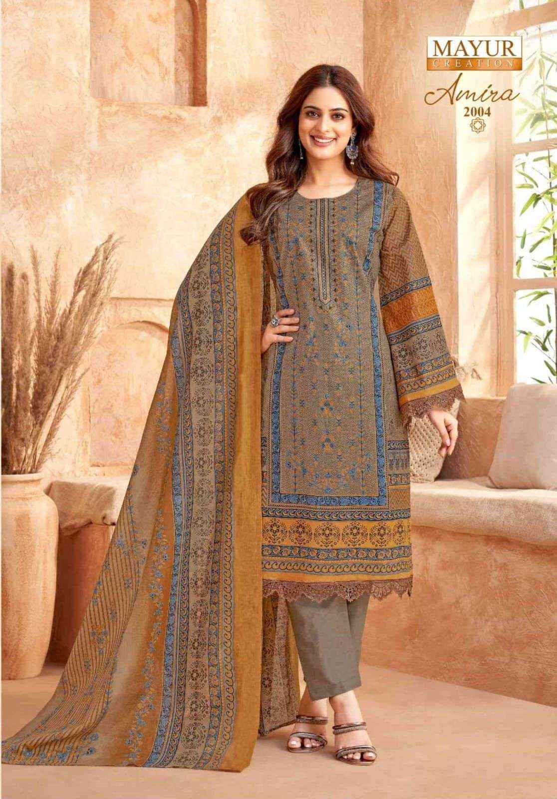 Mayur Creation Amira Vol 2 Readymade Cotton Dress 8 pcs Catalogue