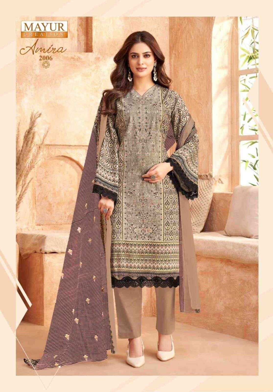Mayur Creation Amira Vol 2 Readymade Cotton Dress 8 pcs Catalogue