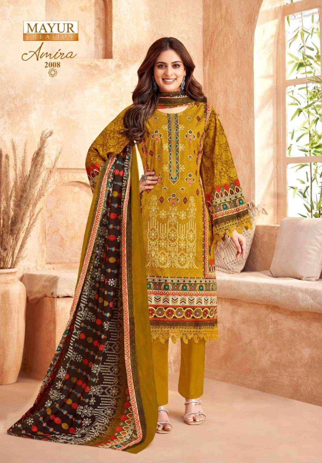 Mayur Creation Amira Vol 2 Readymade Cotton Dress 8 pcs Catalogue