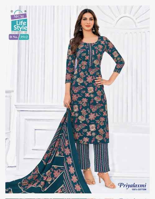MCM Lifestyle Priyalaxmi Vol 35 Cotton Dress Material 20 pcs Catalogue