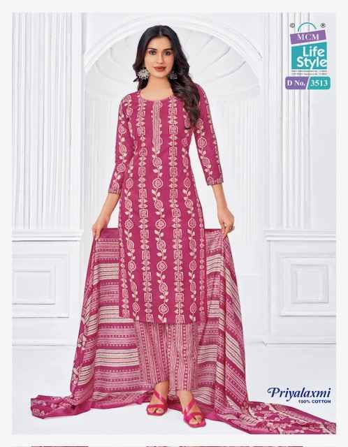 MCM Lifestyle Priyalaxmi Vol 35 Cotton Dress Material 20 pcs Catalogue