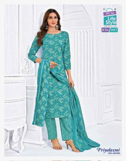 MCM Lifestyle Priyalaxmi Vol 35 Cotton Dress Material 20 pcs Catalogue