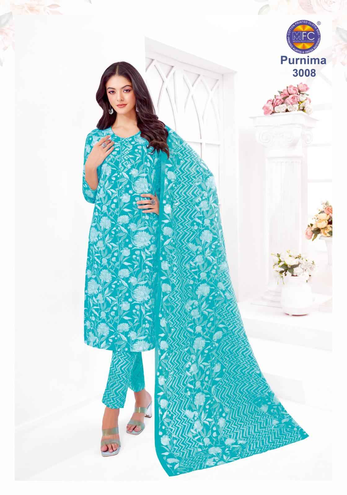 MFC Purnima Vol 3 Cotton Dress Material 12 pcs Catalogue