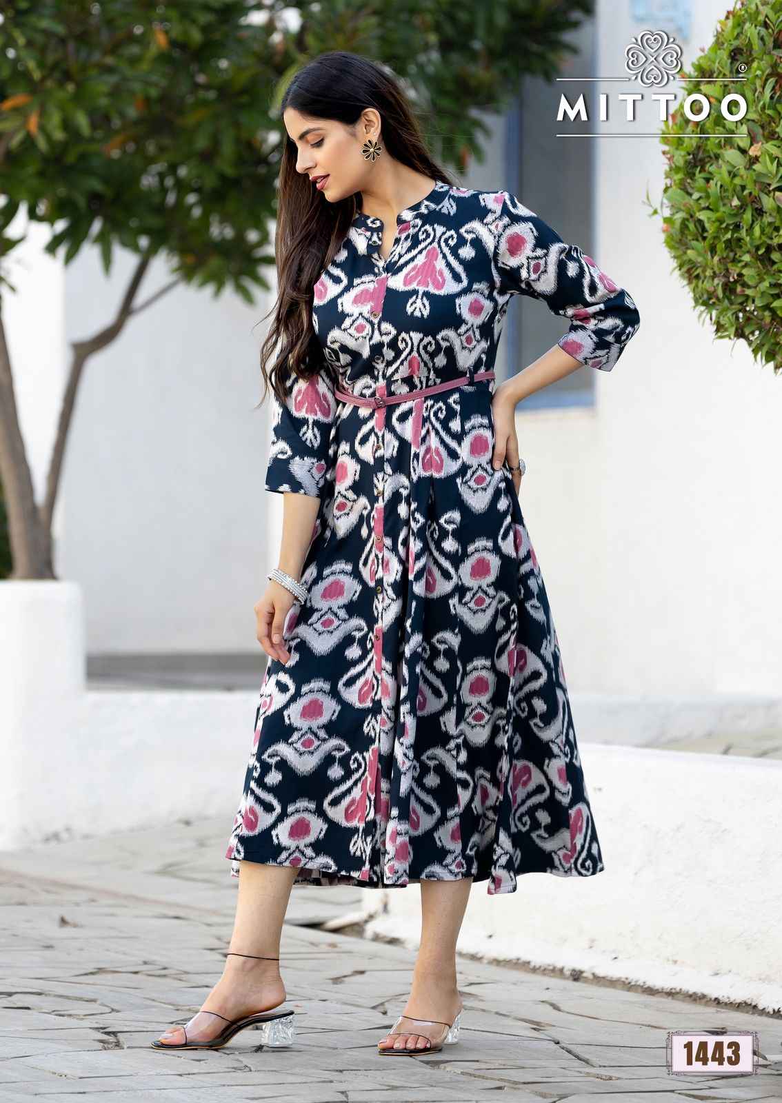 Mittoo Belt Vol 21 Rayon Kurti 6 pcs Catalogue