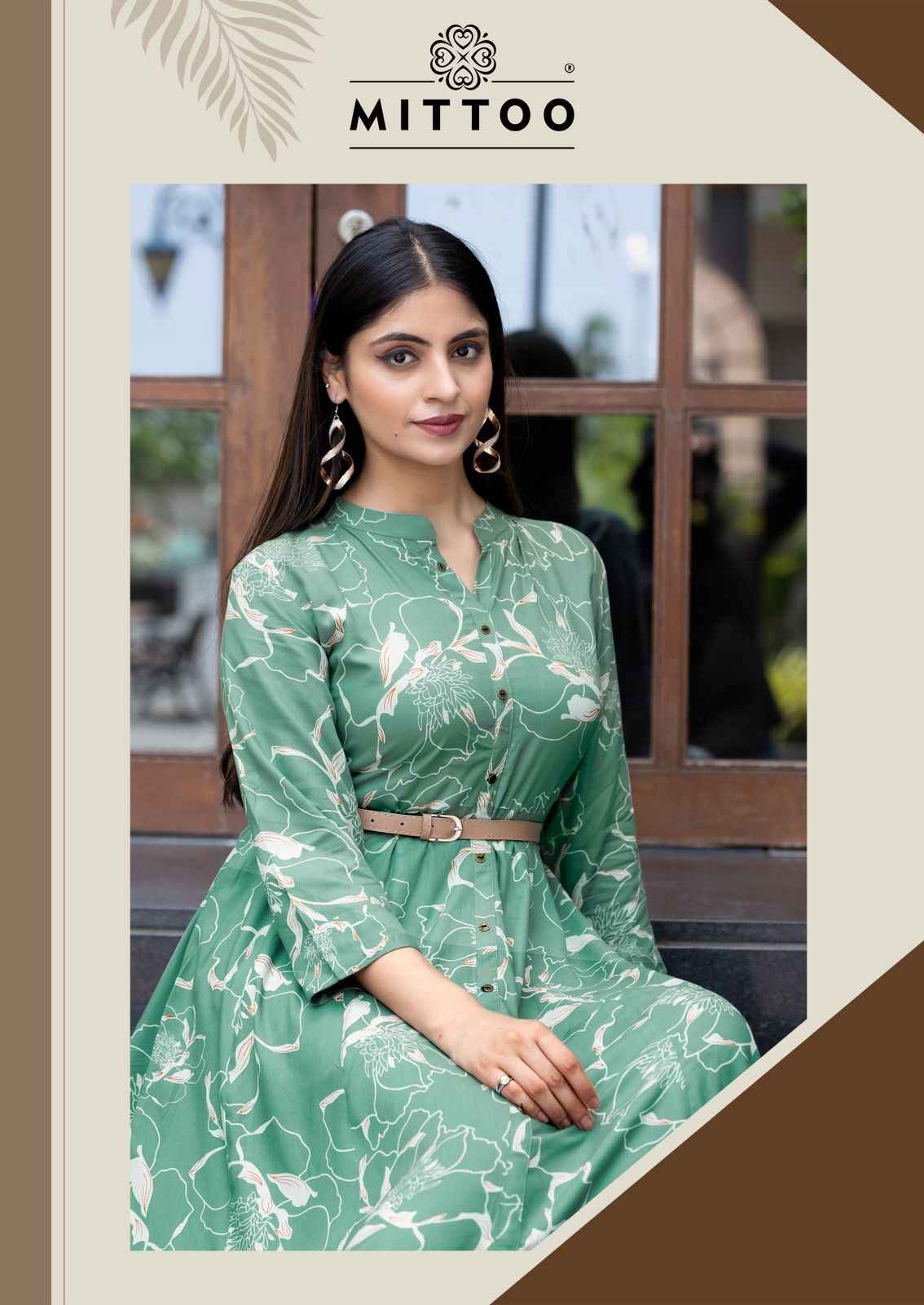 Mittoo Belt Vol 21 Rayon Kurti 6 pcs Catalogue