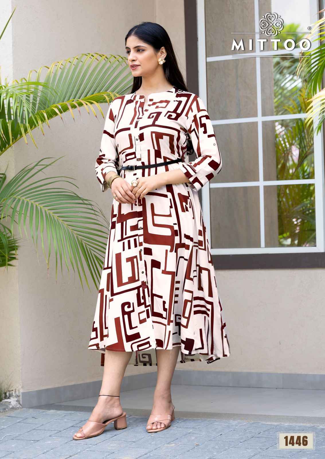 Mittoo Belt Vol 21 Rayon Kurti 6 pcs Catalogue