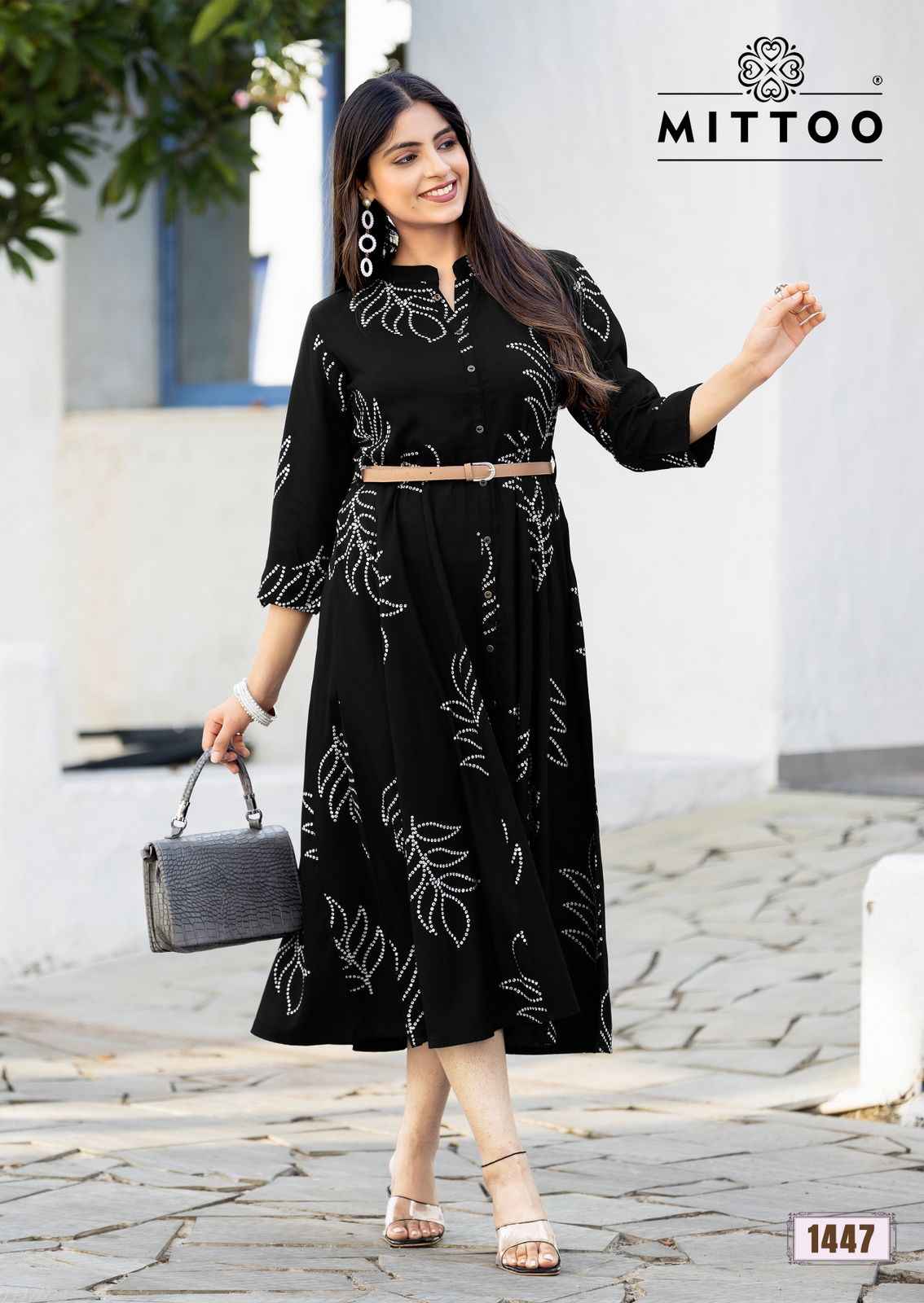 Mittoo Belt Vol 21 Rayon Kurti 6 pcs Catalogue
