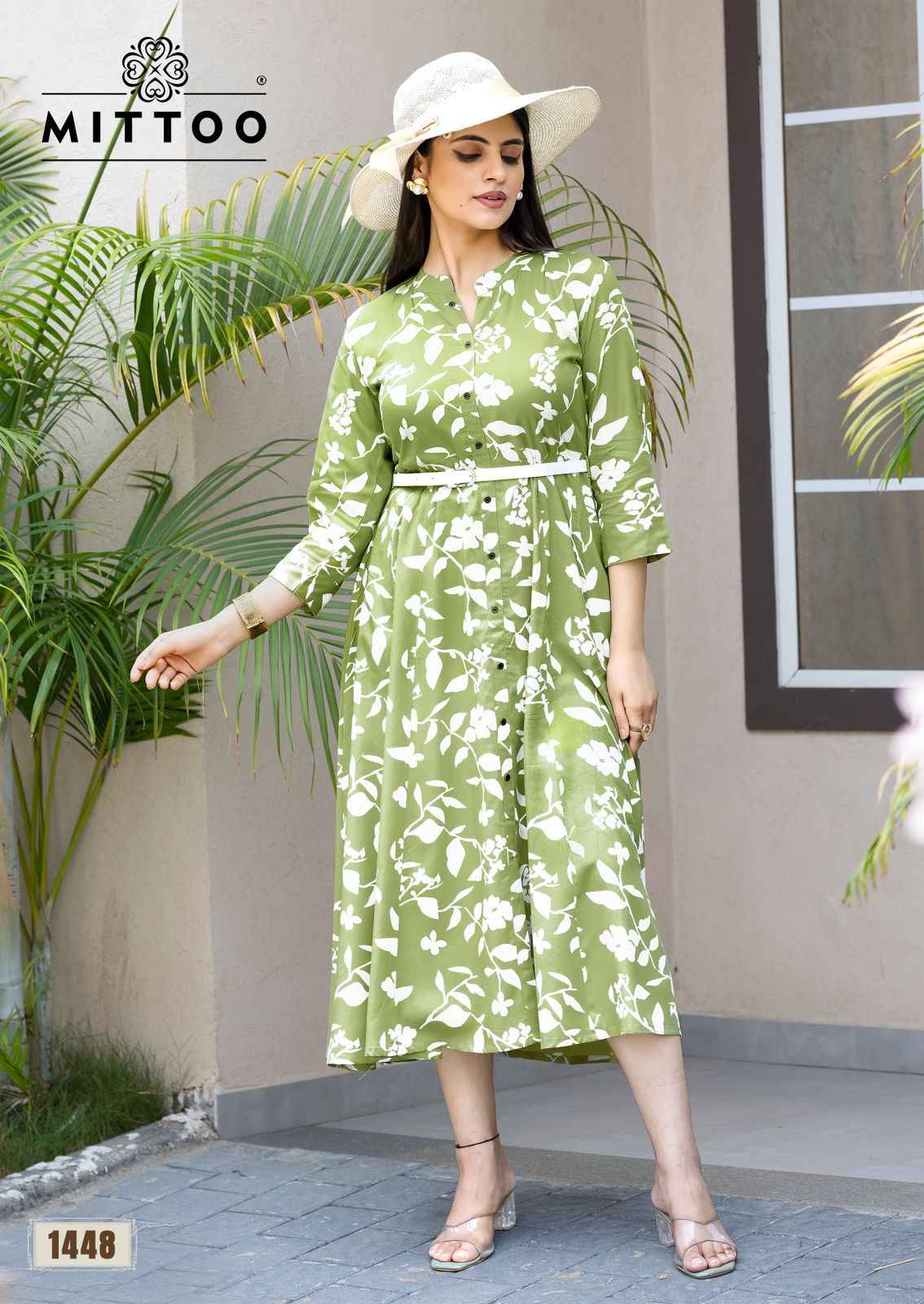 Mittoo Belt Vol 21 Rayon Kurti 6 pcs Catalogue