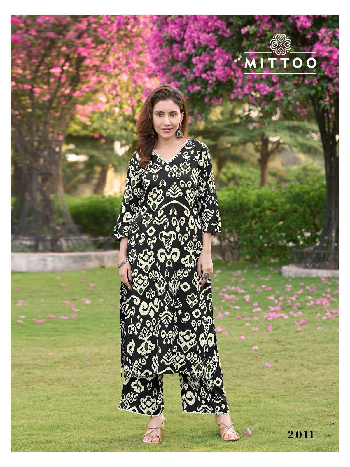 Mittoo Sulekha Vol 2 Rayon Kurti With Bottom 6 pcs Catalogue