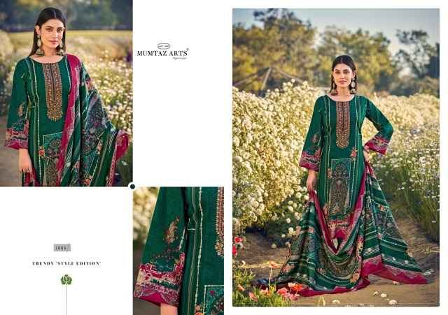 Mumtaz Arts Guldasta Lawn Cotton Dress Material 6 pcs Catalogue