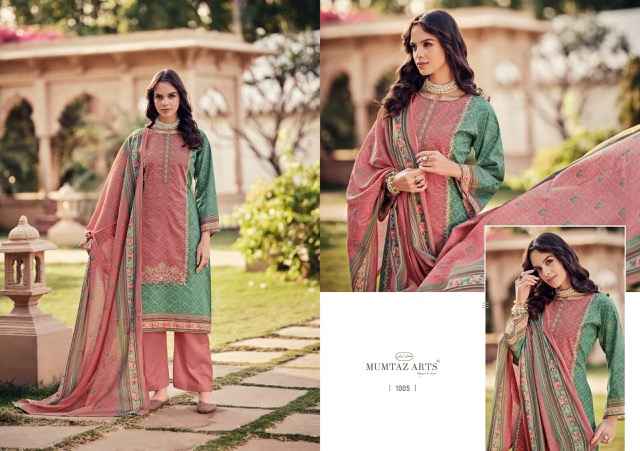Mumtaz Arts Saaj Viscouse Cotton Dress Material 7 pcs Catalogue