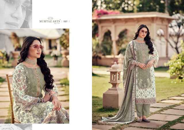 Mumtaz Arts Saaj Viscouse Cotton Dress Material 7 pcs Catalogue