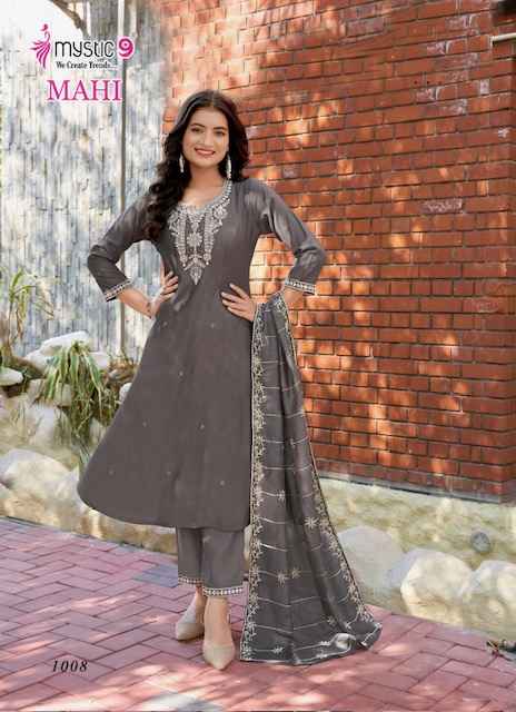 Mystic 9 Mahi Vol 1 Vertican Kurti Combo 8 pcs Catalogue