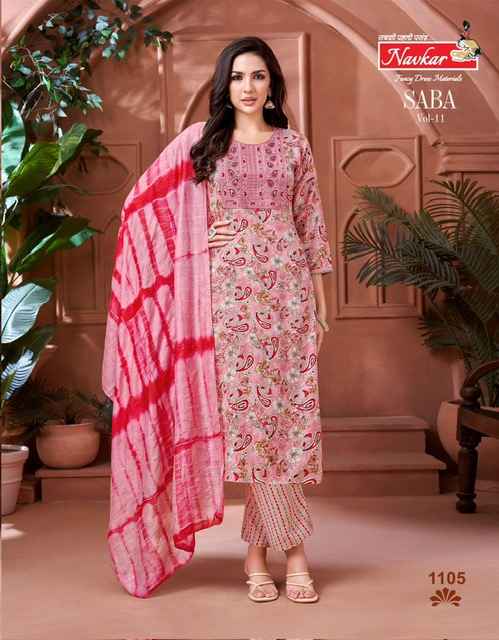 Navkar Saba Vol 11 Rayon Kurti Combo 8 pcs Catalogue