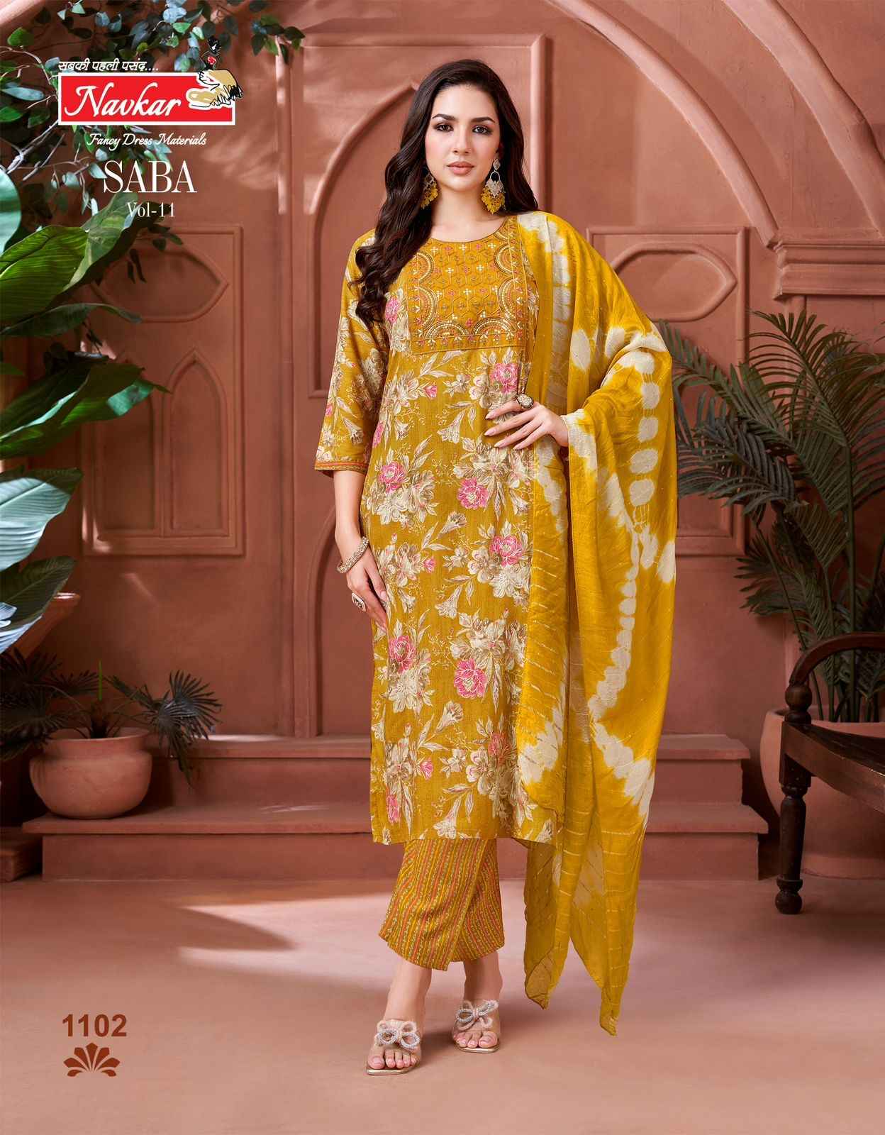 Navkar Saba Vol 11 Rayon Kurti Combo 8 pcs Catalogue