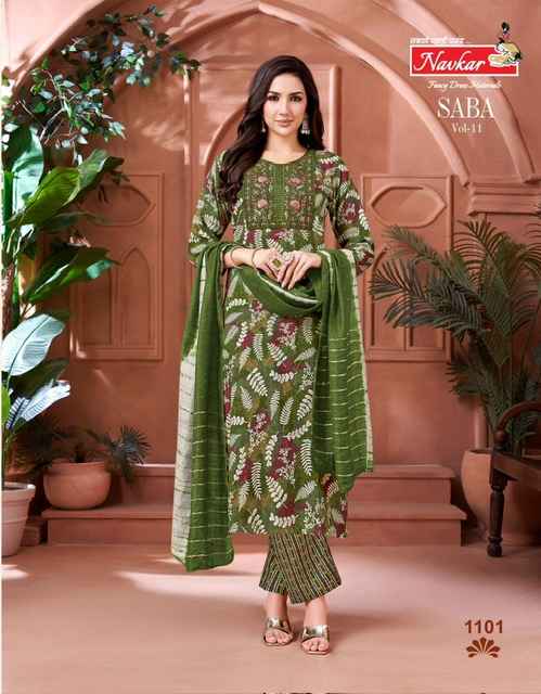 Navkar Saba Vol 11 Rayon Kurti Combo 8 pcs Catalogue