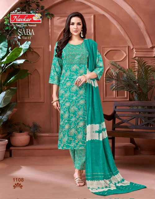 Navkar Saba Vol 11 Rayon Kurti Combo 8 pcs Catalogue