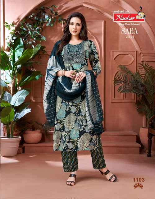Navkar Saba Vol 11 Rayon Kurti Combo 8 pcs Catalogue